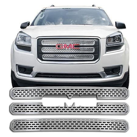 Coast2Coast C2C-GI116 Grille Overlay For 2013-2016 GMC Acadia SLE1; SLE2; SLT 1&2 - Chrome